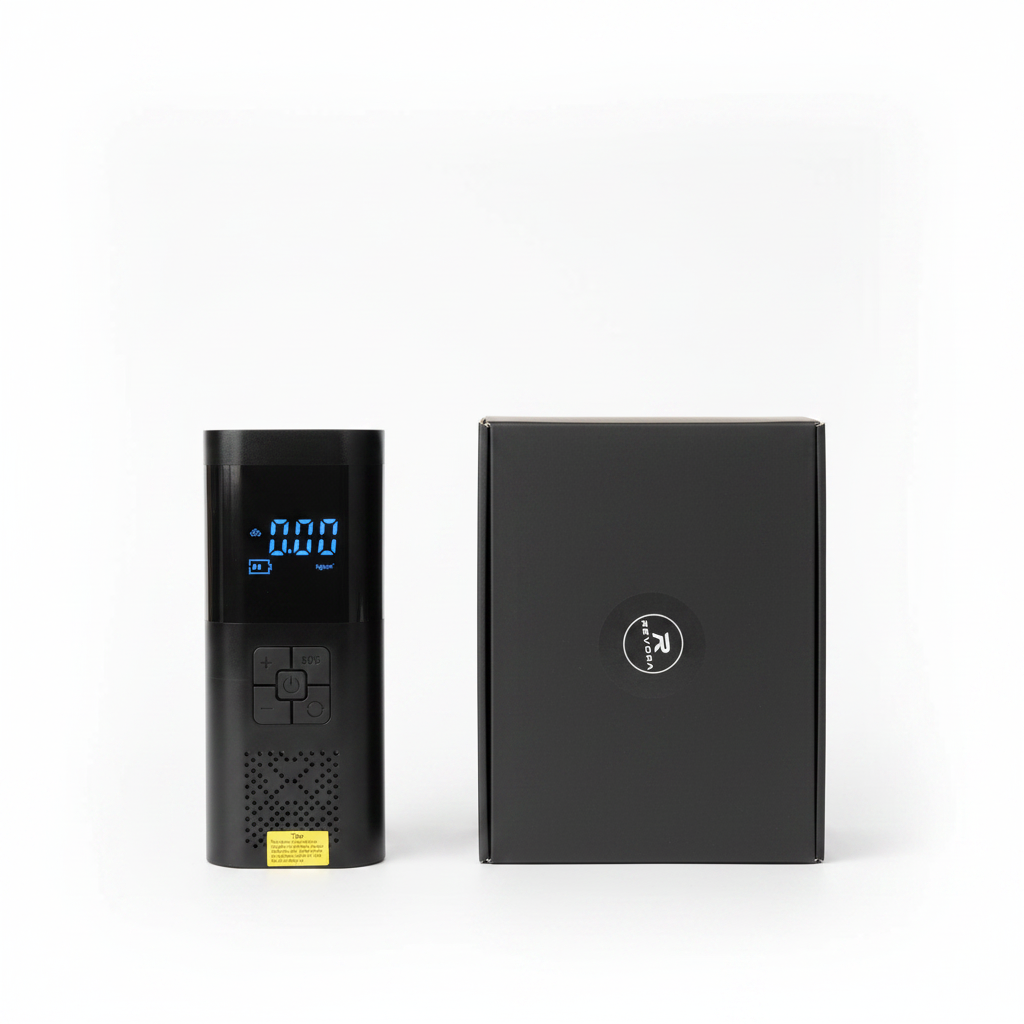 Revora Air Pump with Box - White Background